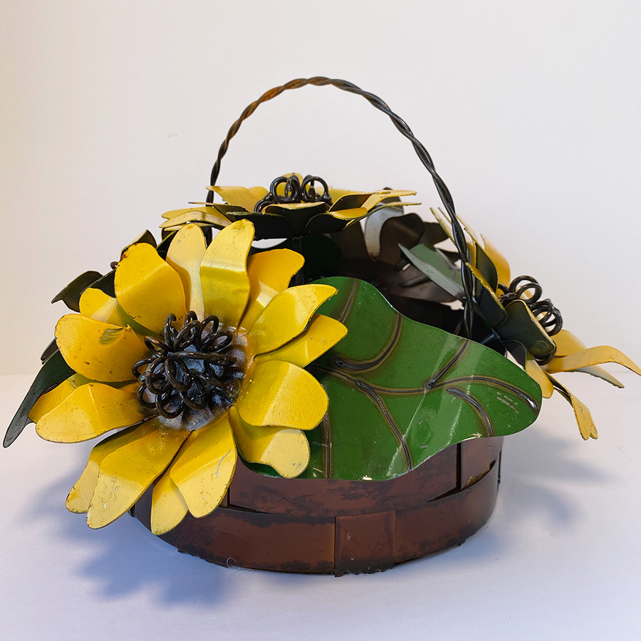 Sunflower Basket