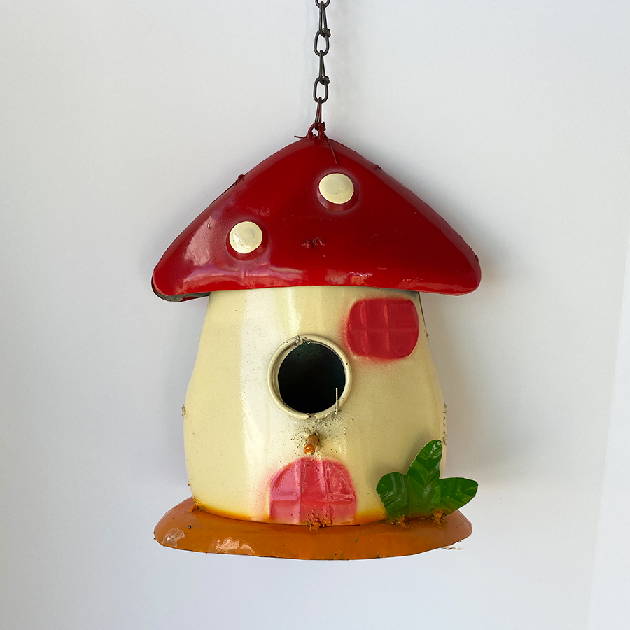 Mushroom Birdhouse